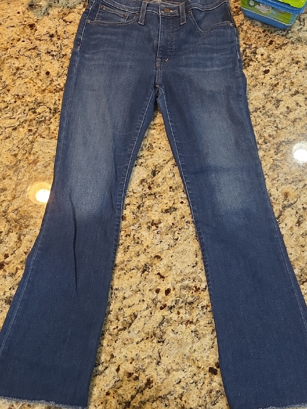 Madewell Dark Blue Cali Demi-boot